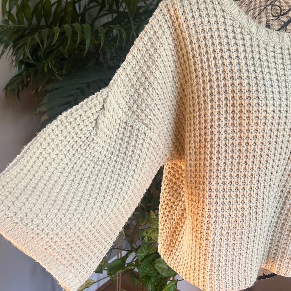 Cozy Cream Knit Sweater